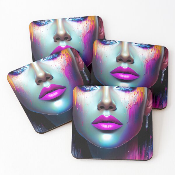 Item preview, Urban Woman Graffiti Oil Painting Splattered designed and sold by SableSyndciate.