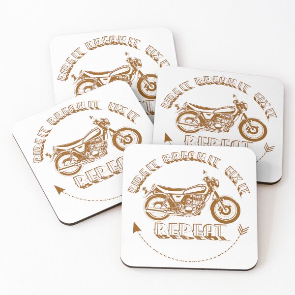 Item preview, Vintage motorcycle 2 - ride it, break it, fix it designed and sold by retroDraw.