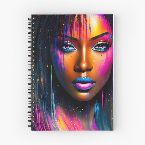 Item preview, Urban Woman Graffiti Oil Painting Splattered designed and sold by SableSyndciate.