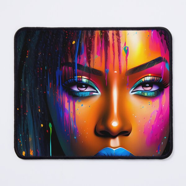 Item preview, Urban Woman Graffiti Oil Painting Splattered designed and sold by SableSyndciate.