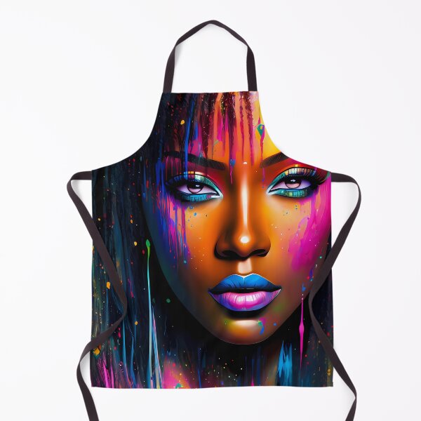 Item preview, Urban Woman Graffiti Oil Painting Splattered designed and sold by SableSyndciate.