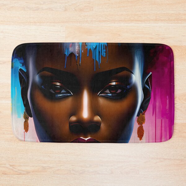 Item preview, Urban Woman Graffiti Oil Painting Splattered designed and sold by SableSyndciate.