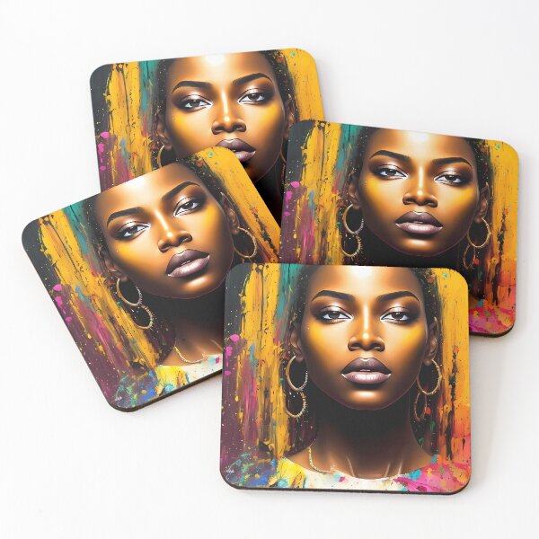 Item preview, Urban Woman Graffiti Oil Painting Splattered designed and sold by SableSyndciate.