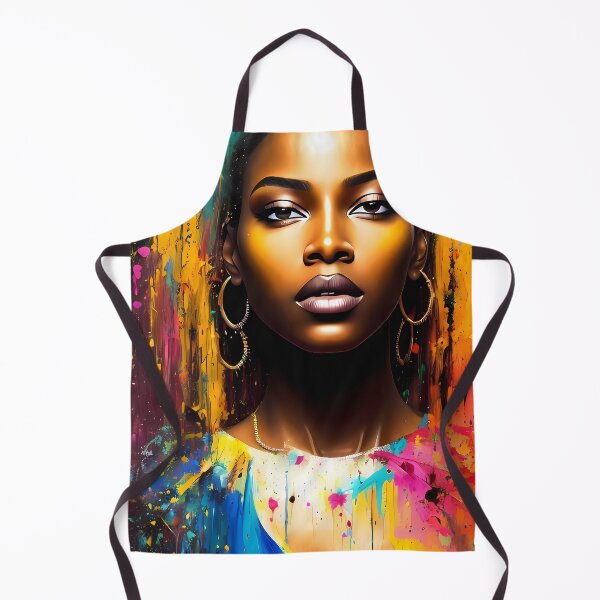 Item preview, Urban Woman Graffiti Oil Painting Splattered designed and sold by SableSyndciate.