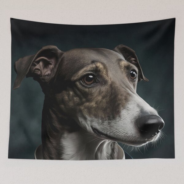 Item preview, A portrait of a Greyhound designed and sold by ArtistMark00.