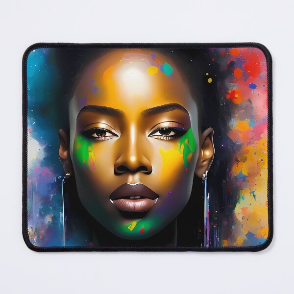 Item preview, Urban Woman Graffiti Oil Painting Splattered designed and sold by SableSyndciate.