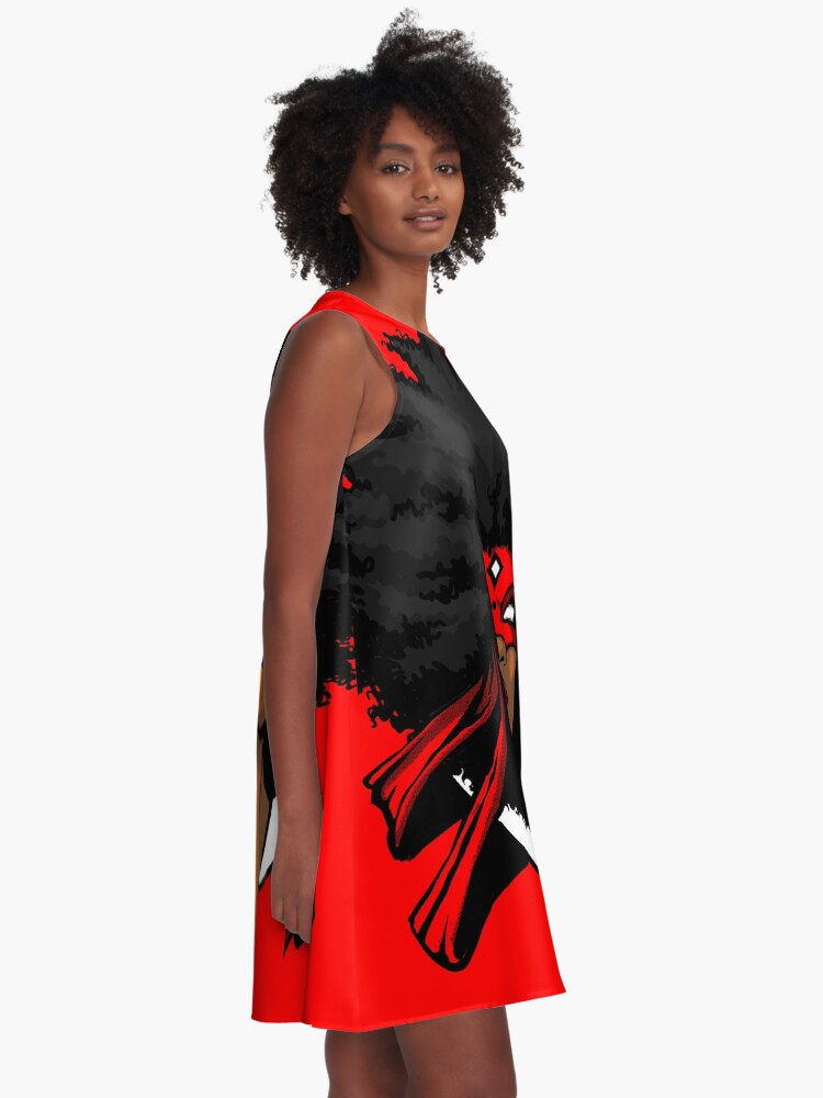 Alternate view of FREEDOM GRINDERS - AFRODITE A-Line Dress