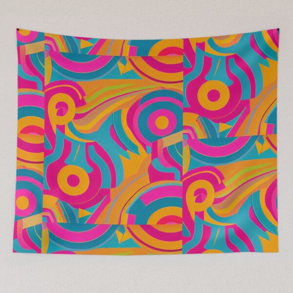 Item preview, Vibrant Earth Tones: A Modern Abstract  designed and sold by Merigold.