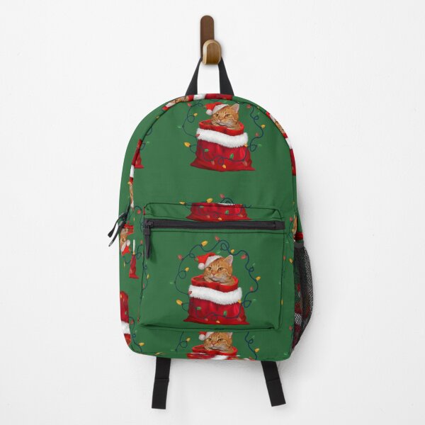Item preview, Meowy Catmas Cat Christmas Tree Xmas Girls Boys Funny Santa designed and sold by DiensDesign.