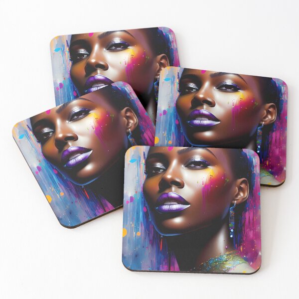 Item preview, Urban Woman Graffiti Oil Painting Splattered designed and sold by SableSyndciate.