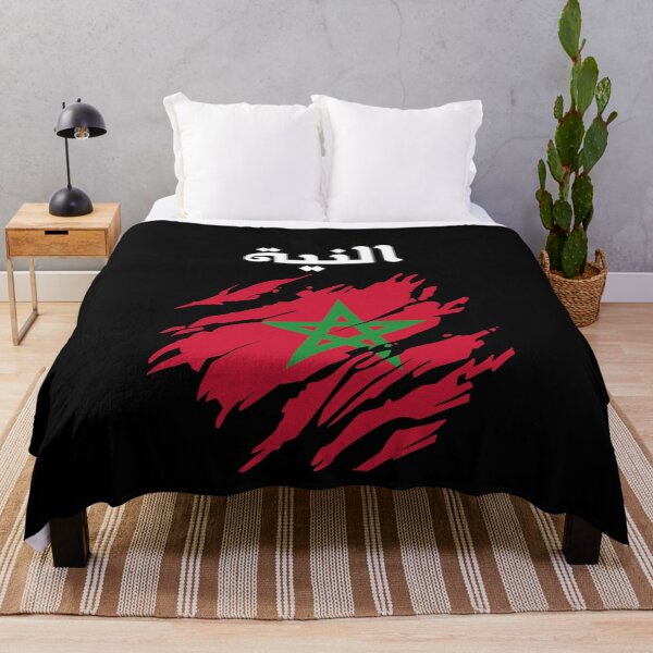 Item preview, Dir Niyyah Moroccan Flag Gift Soccer Team Jersey For Morocco Fans designed and sold by ollalla.