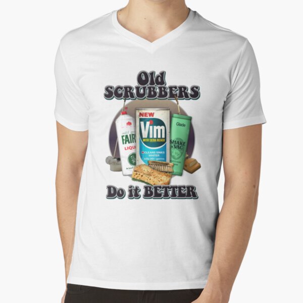 Old SCRUBBERS Do It Better - Funny Retro Cleaning Products - Vintage 70s  80s  Sticker for Sale by RetroTeeStudio
