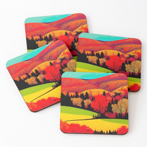 Item preview, Mountain View: Silkscreen Landscape designed and sold by Studio Axis.