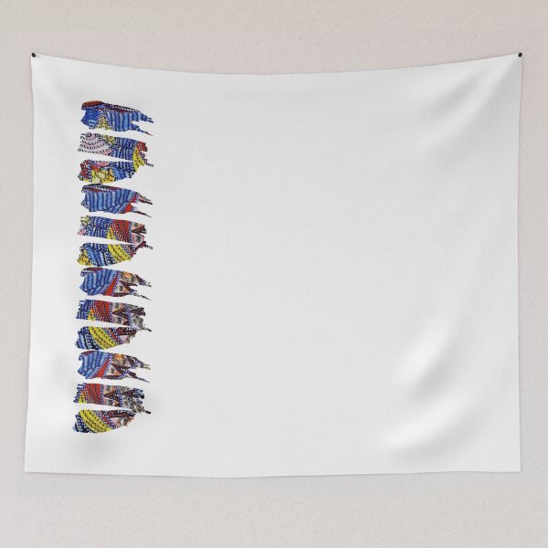 Item preview, African Fabric - A Touch of Culture Vertical Runner Design designed and sold by AfriStyleUK.