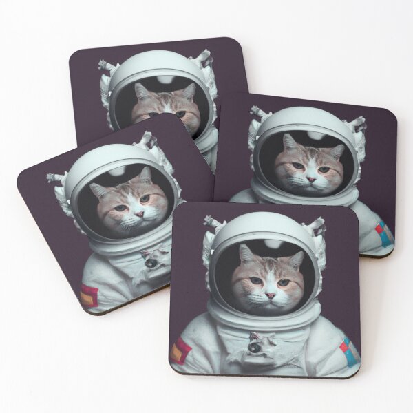 Item preview, A cat astronaut designed and sold by AiArtist01.