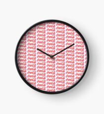 Fringed Coca Cola Sign Clock