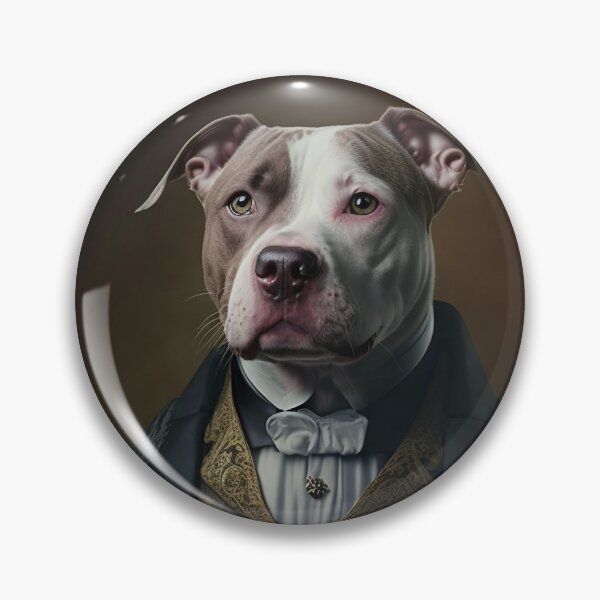 Item preview, A portrait of a Pitbull designed and sold by ArtistMark00.