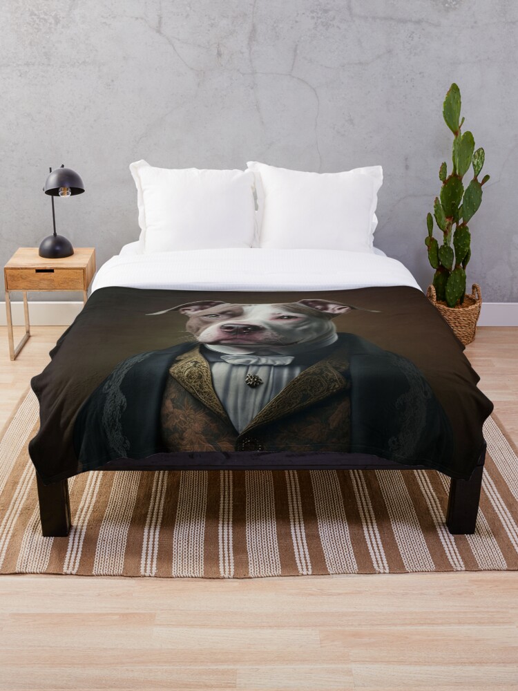 Pitbull hotsell throw blanket