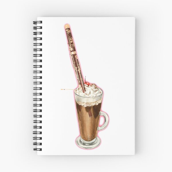 Item preview, Bassoon Musical Coffee Choc Malt Milkshake designed and sold by MissMusica.