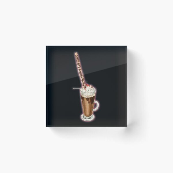 Item preview, Bassoon Musical Coffee Choc Malt Milkshake designed and sold by MissMusica.