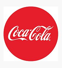 Coca-Cola Bottle Cap Design Photographic Print