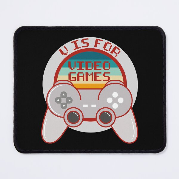 Item preview,  V Is For Video Games Funny Valentines Day Gamer designed and sold by The medgift.