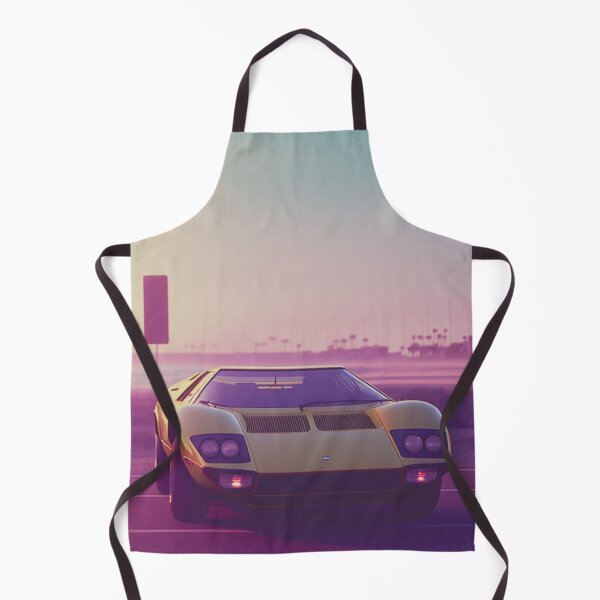 Artikelvorschau, Vintage Gold Sports Car - Otherworldy Fast Car entworfen und verkauft von The Oracle of Surrealism Sublime Consciousness.