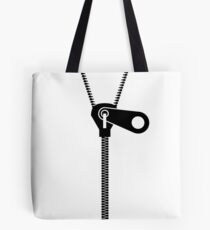 Zippers everywhere Tote Bag