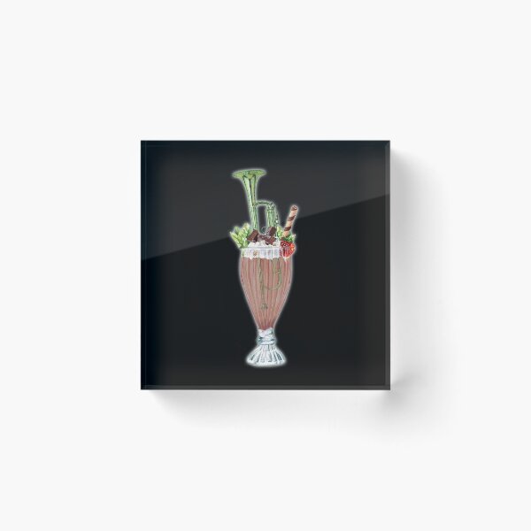 Artikelvorschau, Trompete Musical Mint Choc-Chip Milchshake entworfen und verkauft von MissMusica.