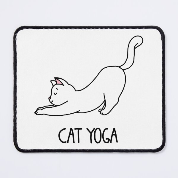 Item preview, cat yoga designed and sold by ventumpluviam.