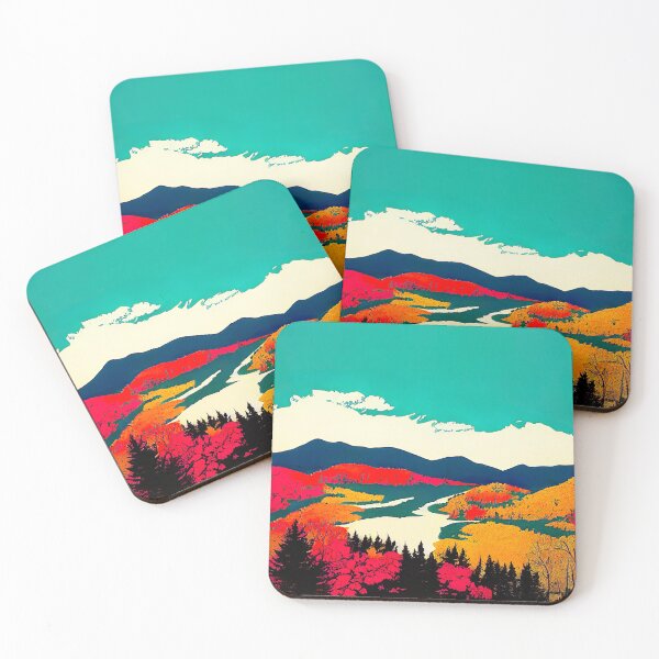 Item preview, Mountain Lake: Silkscreen Landscape designed and sold by Studio Axis.