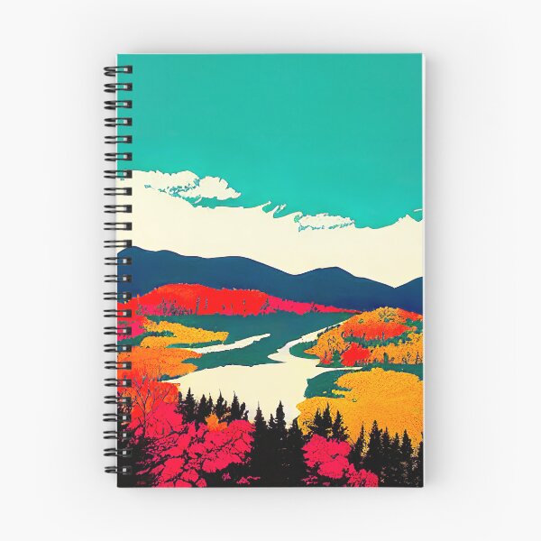 Item preview, Mountain Lake: Silkscreen Landscape designed and sold by Studio Axis.