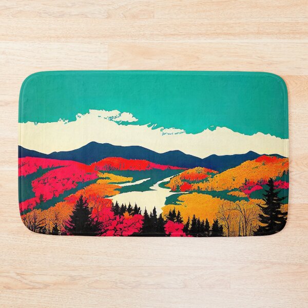 Item preview, Mountain Lake: Silkscreen Landscape designed and sold by Studio Axis.