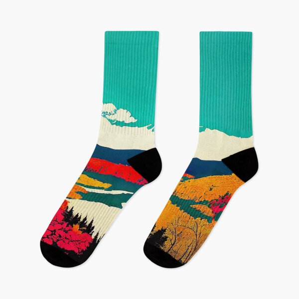 Item preview, Mountain Lake: Silkscreen Landscape designed and sold by Studio Axis.