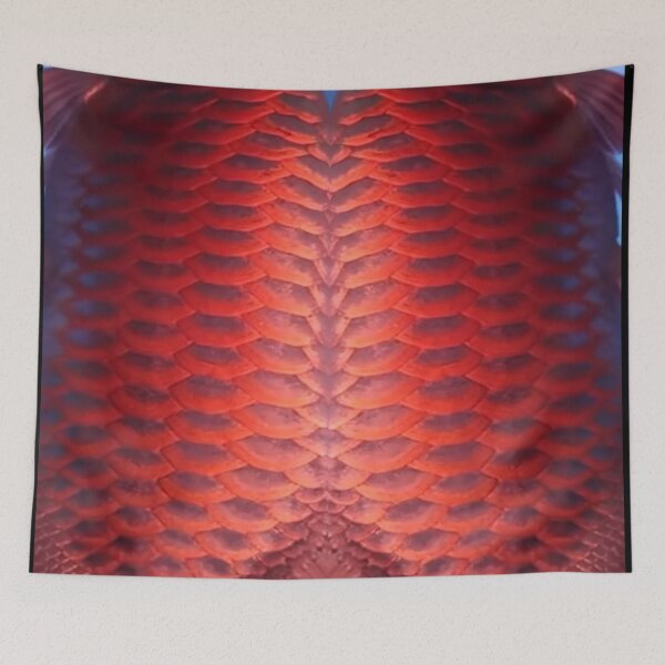 Item preview, Red Arowana Scales  designed and sold by Artistability.