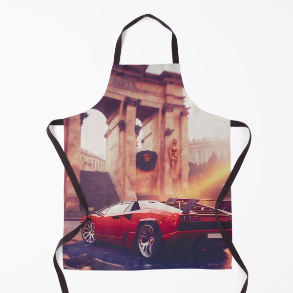 Artikelvorschau, Vintage Red Sports Car - Otherworldy Fast Car entworfen und verkauft von The Oracle of Surrealism Sublime Consciousness.