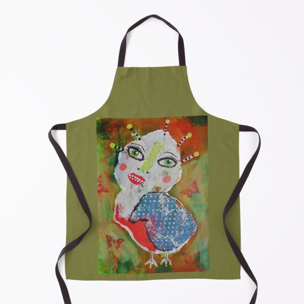 Item preview, Weird White Bird designed and sold by BeaOutsiderArt.