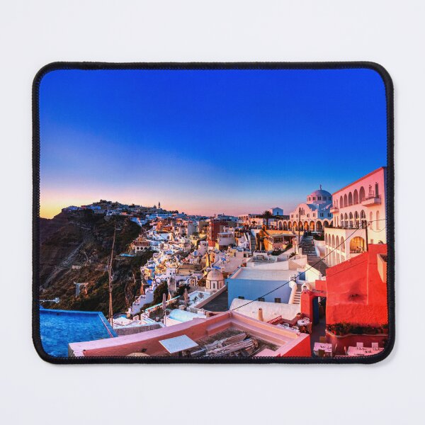 Item preview, Santorini Sunset Panorama designed and sold by Paul Thompson Photography.