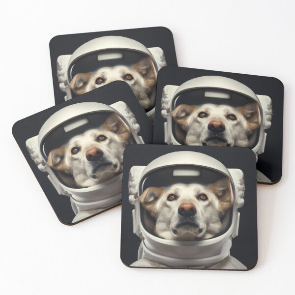 Item preview, A dog astronaut designed and sold by AiArtist01.