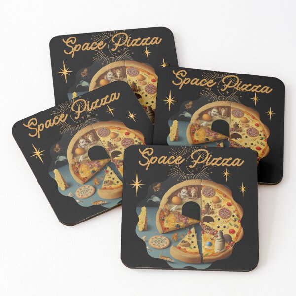 Item preview, Fantasy on the theme of Pizza in space Vintage comics Space Pizza designed and sold by GorinART.