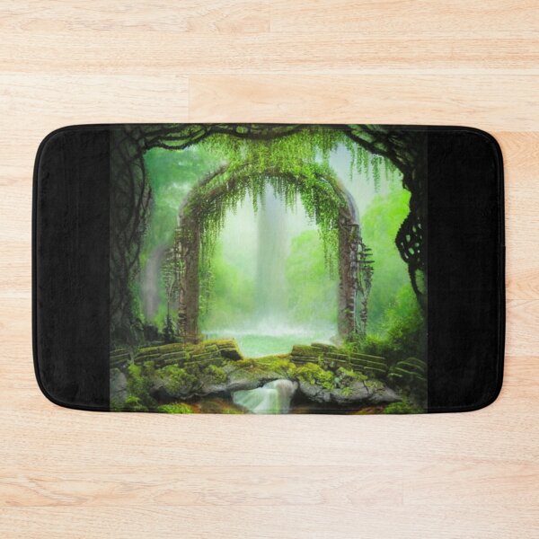 Item preview, Lost Forest Temple 5 - Throw Pillows and Prints.  designed and sold by ScatterHub.