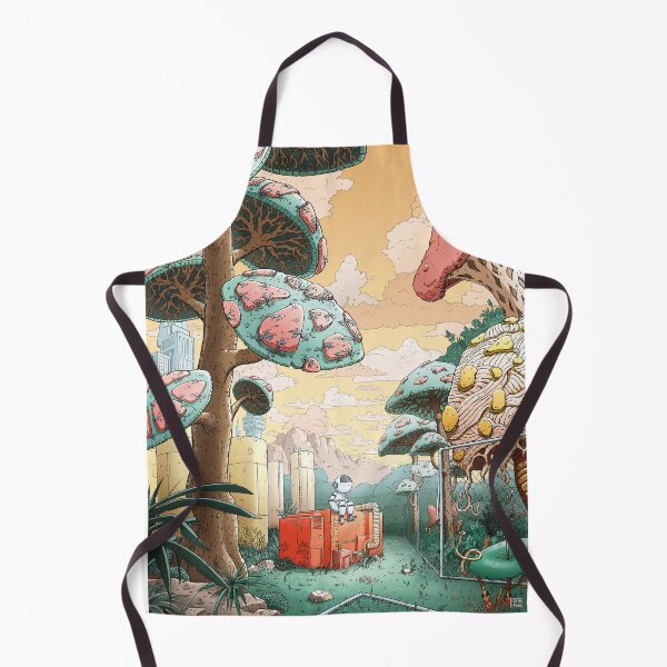 Item preview, Lost Robot in a scifi forest designed and sold by mesange-art.