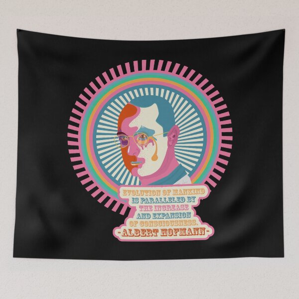 Item preview, Albert Hofmann - LSD - acid trip designed and sold by Boogosh.