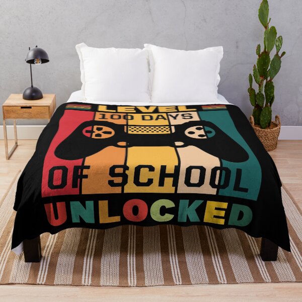 Item preview, Level 100 Days of School Unlocked designed and sold by TADYSHOP.