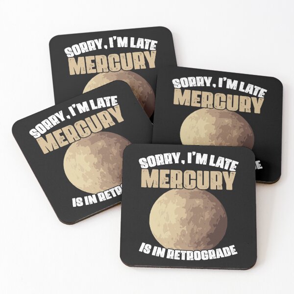 Item preview, Sorry I'm Late Funny Mercury Retrograde For An Astrology Fan designed and sold by Nessshirts.