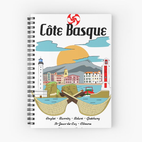 Item preview, Drawing Basque Coast - Basque Country designed and sold by retroDraw.
