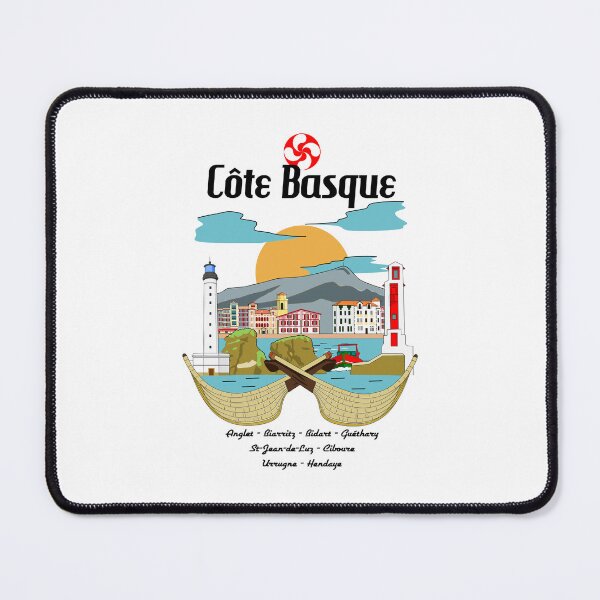 Item preview, Drawing Basque Coast - Basque Country designed and sold by retroDraw.
