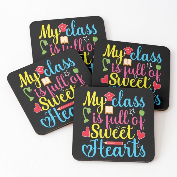 Item preview, My Class Is Full Of Sweet Hearts designed and sold by TADYSHOP.