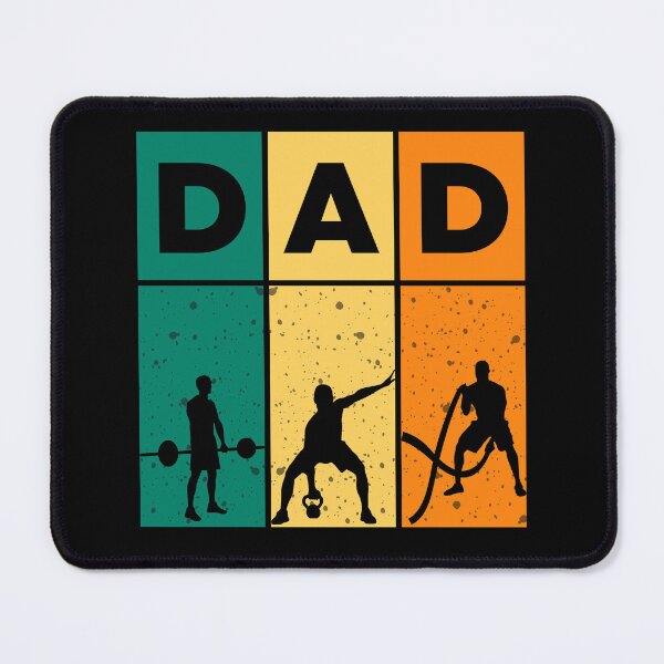 Item preview, Living that gym fitness Dad life | Motivational quotes sayings designed and sold by Shambusiness.