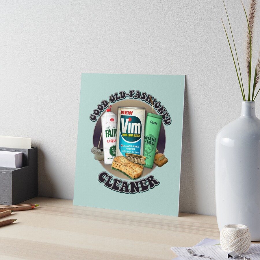 Old Cleaners Do It Better (Circular Version) - Funny Retro Cleaning  Products - Vintage 70s 80s  Sticker for Sale by RetroTeeStudio